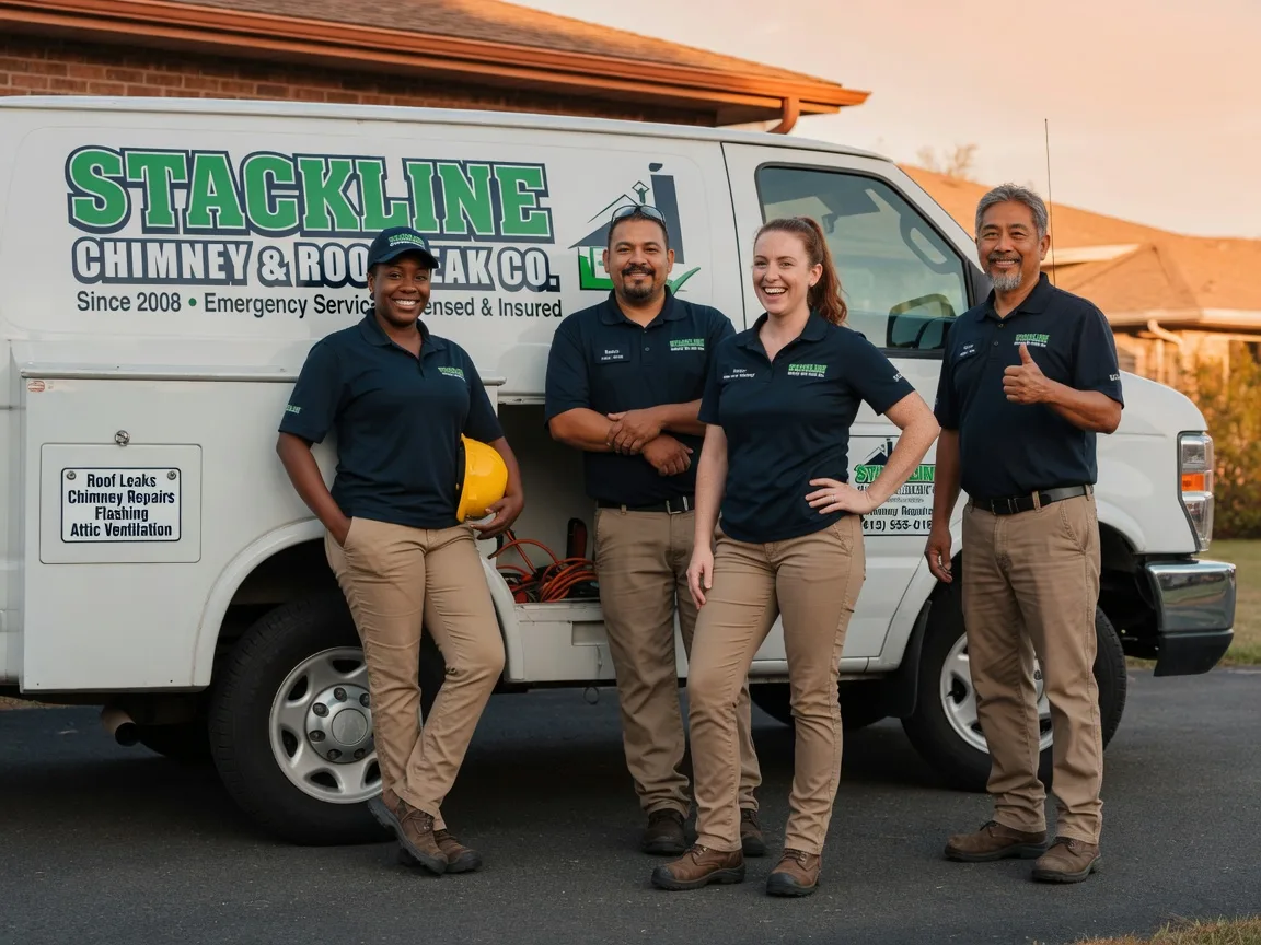 Chimney flashing repair company in Powhatan, AR